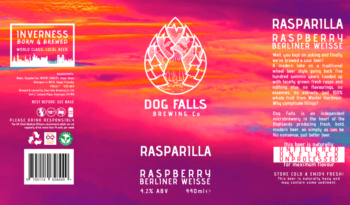Rasparilla | Raspberry Berliner Weisse