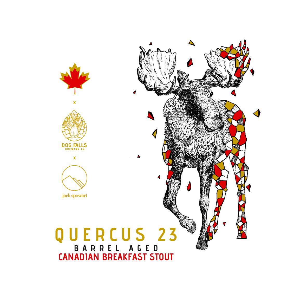Quercus 23 | Barrel Aged Canadian Breakfast Stout – Dog Falls Brewing Co.